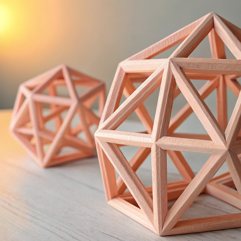 Abstract geometric node representing mental structure
